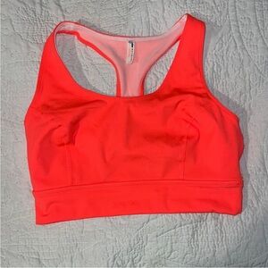 Women's Coral Sports Bra
